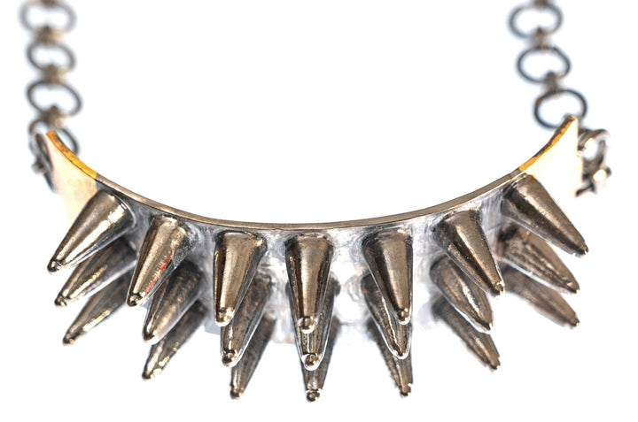 Edgy Elegance Dual Color Spike Bracelet Zaza By Somya - Fabilicious Fashion