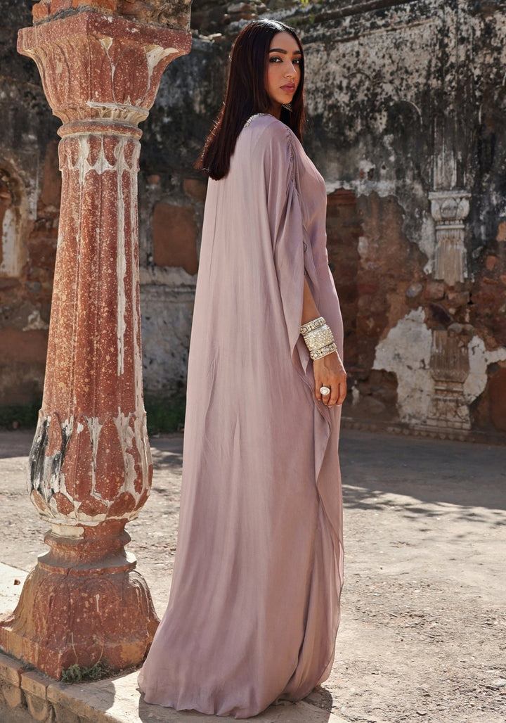 Lilac Draped Kaftan Seema Thukral - Fabilicious Fashion