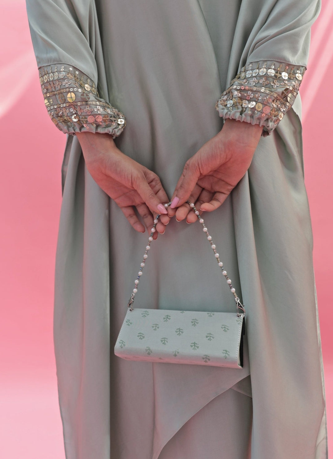 Pastel Green Eyewear Clutch Bag - Add on Only Prahnaaya - Fabilicious Fashion