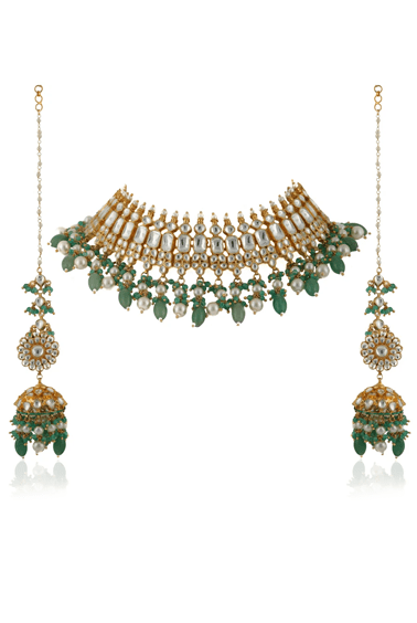 Sea Green Necklace Set