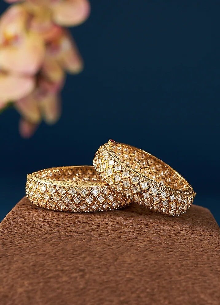 Kundan shop kada set