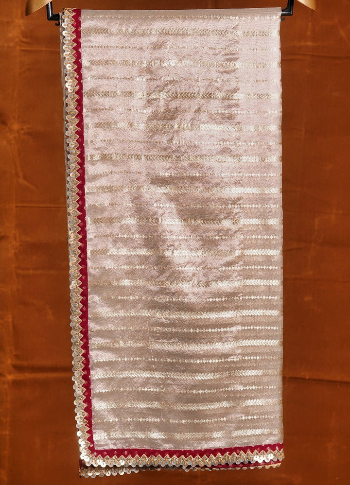 Maroon Zardosi Work Bridal Silk Lehenga Set Nitika Gujral - Fabilicious Fashion