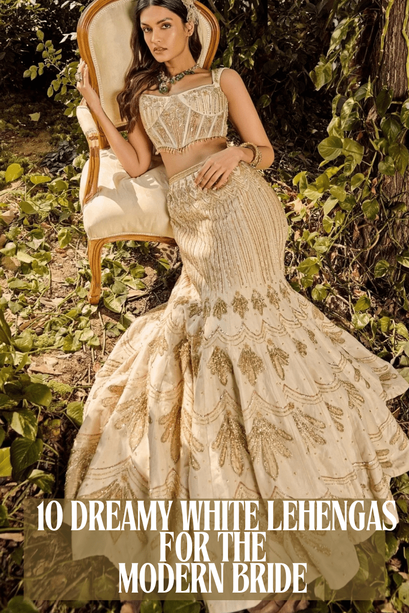 10 Dreamy White Lehengas for the Modern Bride in 2025 - Fabilicious Fashion
