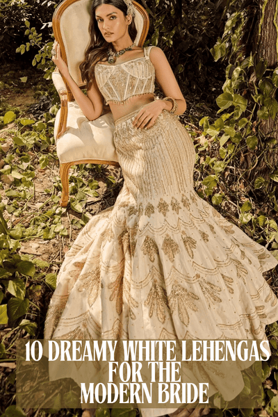 10 Dreamy White Lehengas for the Modern Bride in 2025
