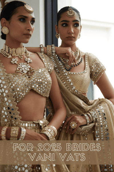 2024 Bridal Lehengas and Sarees by Vani Vats: Latest Trends on Fabilicious