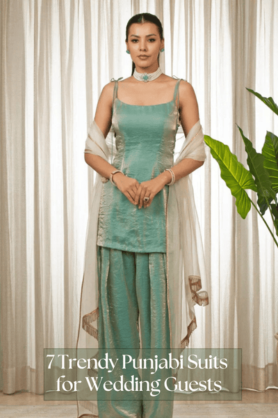 7 Trendy Punjabi Suits for Wedding Guests Who Love a Desi Twist