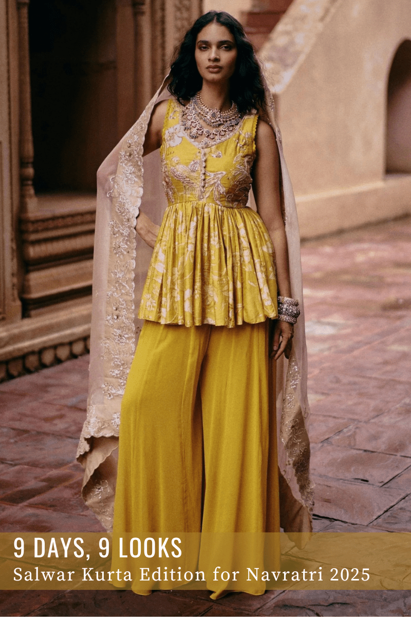 9 Days, 9 Looks: Salwar Kurta Edition for Navratri 2025 - Fabilicious Fashion