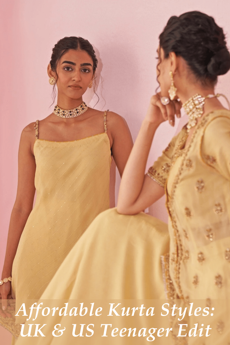 Affordable Indian Kurta Sets for Teenagers in the UK and USA - Fabilicious Fashion