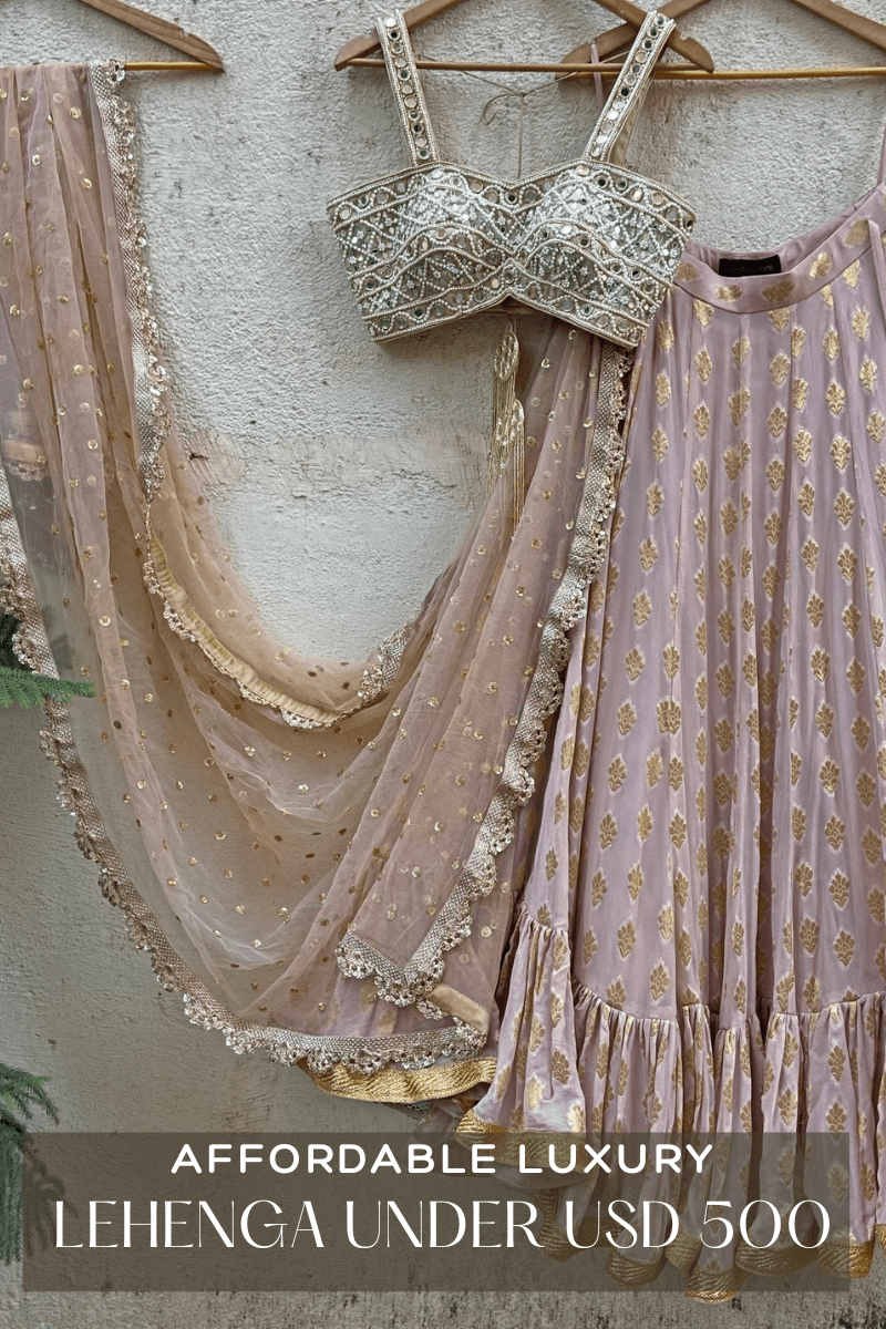 Affordable Luxury: Designer Lehengas Under $500 for Online Shoppers in USA - Fabilicious Fashion