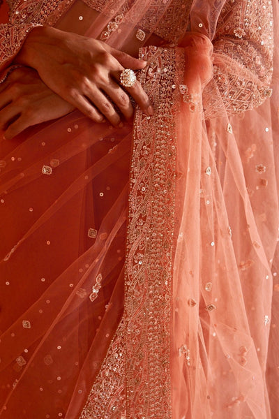 Pastel Saris and Lehengas  for Spring Summer 2024 Weddings