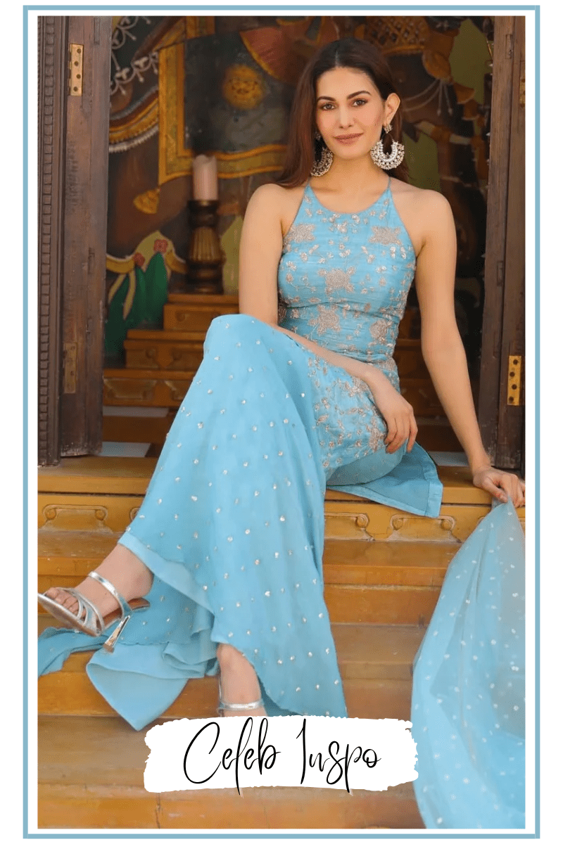 Amyra Dastur in Chamee & Palak: Modern Designer Wear with Effortless Glamour - Fabilicious Fashion