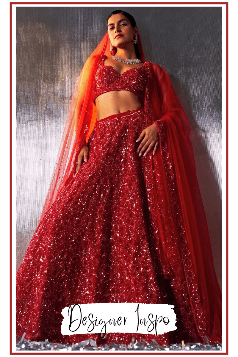 Angad Singh Bridal Lehengas: Metallic Monotones for the Modern Bride - Fabilicious Fashion