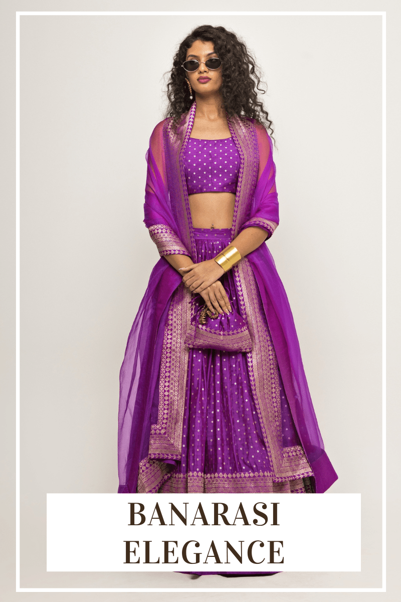 Banarasi Elegance: The Timeless Charm of Brocade for the Global Shopper - Fabilicious Fashion