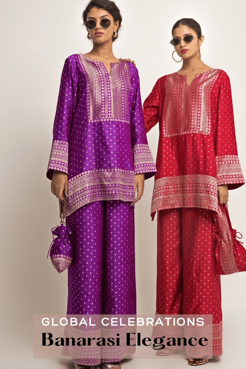 Banarasi Elegance: Wedding Lehengas & Kurta Sets for Global Celebrations - Fabilicious Fashion