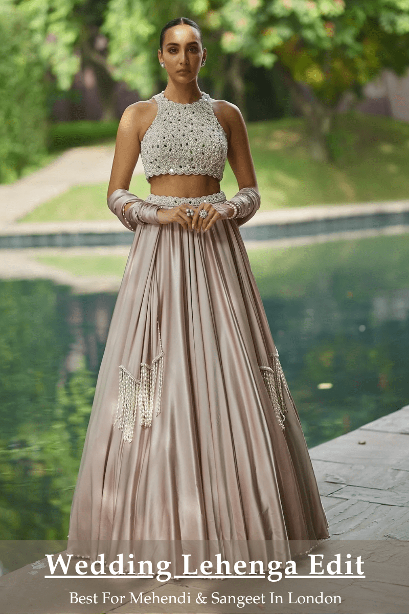 Best Family Wedding Lehengas: London Mehendi & Sangeet - Fabilicious Fashion