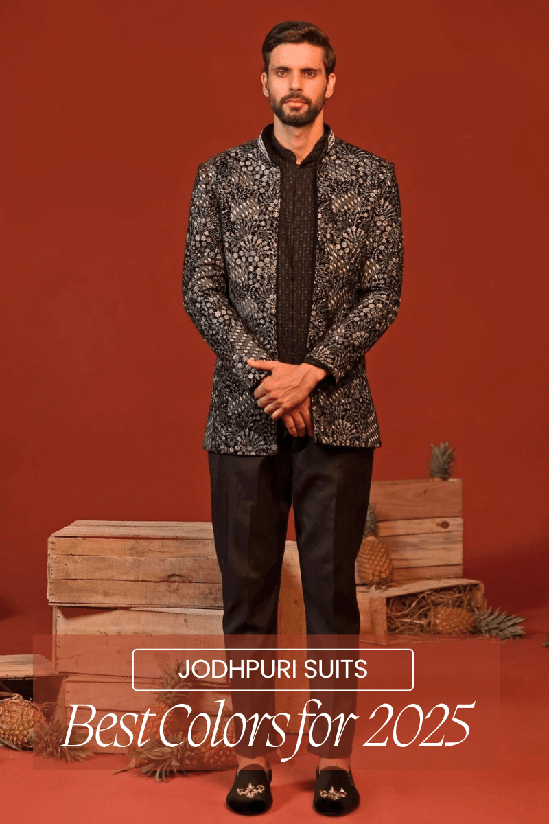 Best Jodhpuri Suit Colors for Grooms in 2025 - Fabilicious Fashion