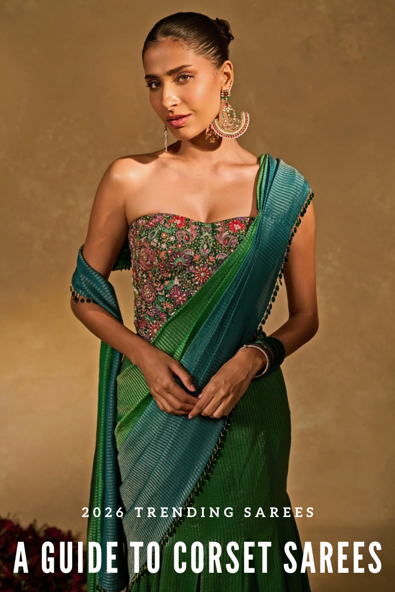 What Is a Corset Saree? Complete Guide for 2026 - Fabilicious Fashion