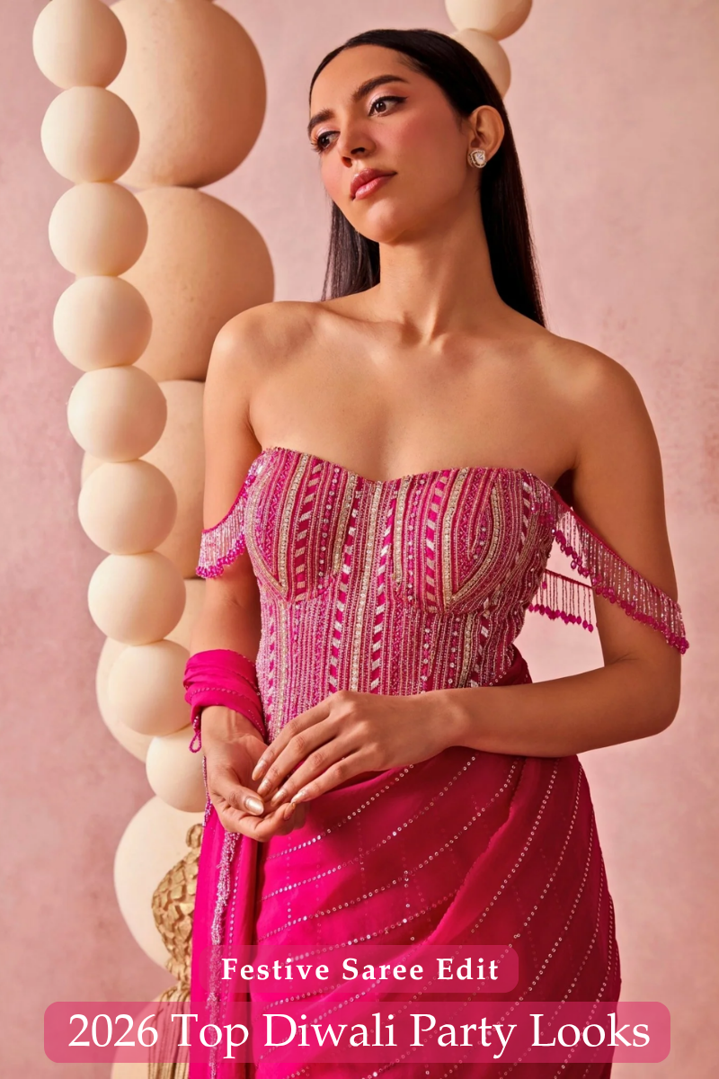 Diwali Party Saree Ideas for 2026 | Fabilicious Fashion - Fabilicious Fashion