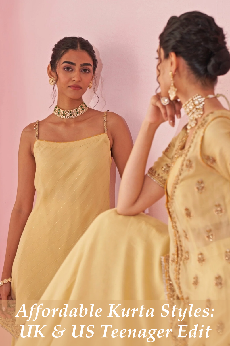 Affordable Indian Kurta Sets for Teenagers in the UK and USA - Fabilicious Fashion