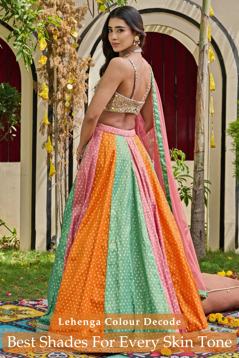 How to Choose the Right Lehenga Color for Your Skin Tone - Fabilicious Fashion