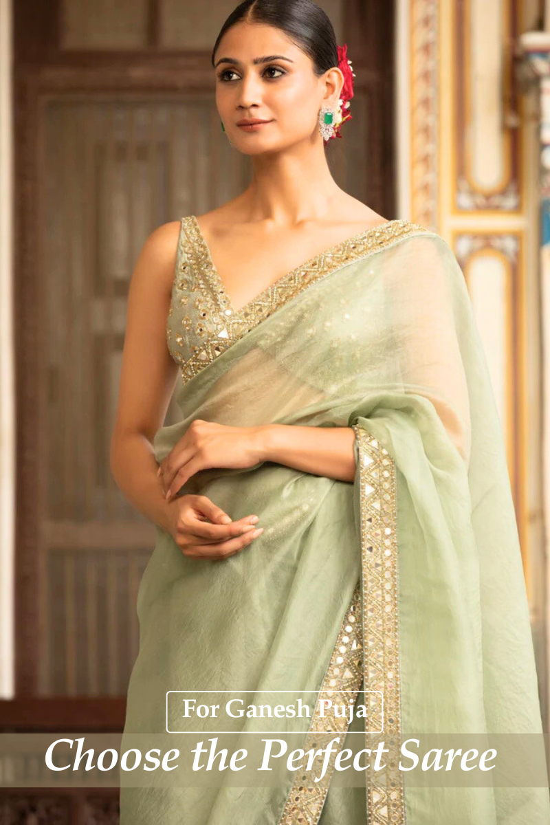 How to Choose the Perfect Ganesh Puja Saree