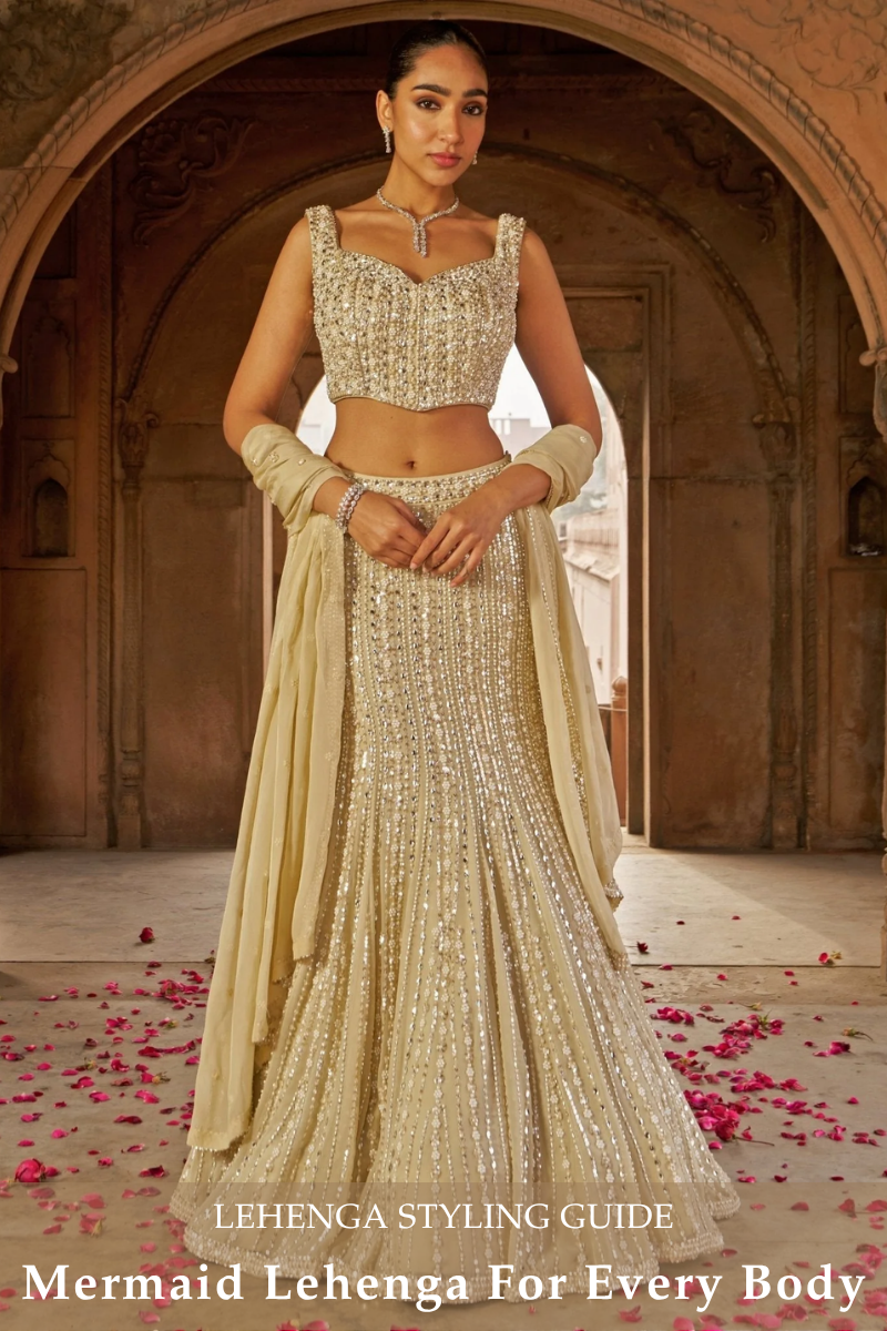 Who Does a Mermaid Lehenga Suit Best? A Body Shape & Styling Guide - Fabilicious Fashion