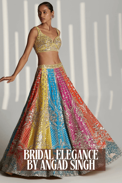 Bridal Elegance: Exploring Angad Singh's Signature Lehengas