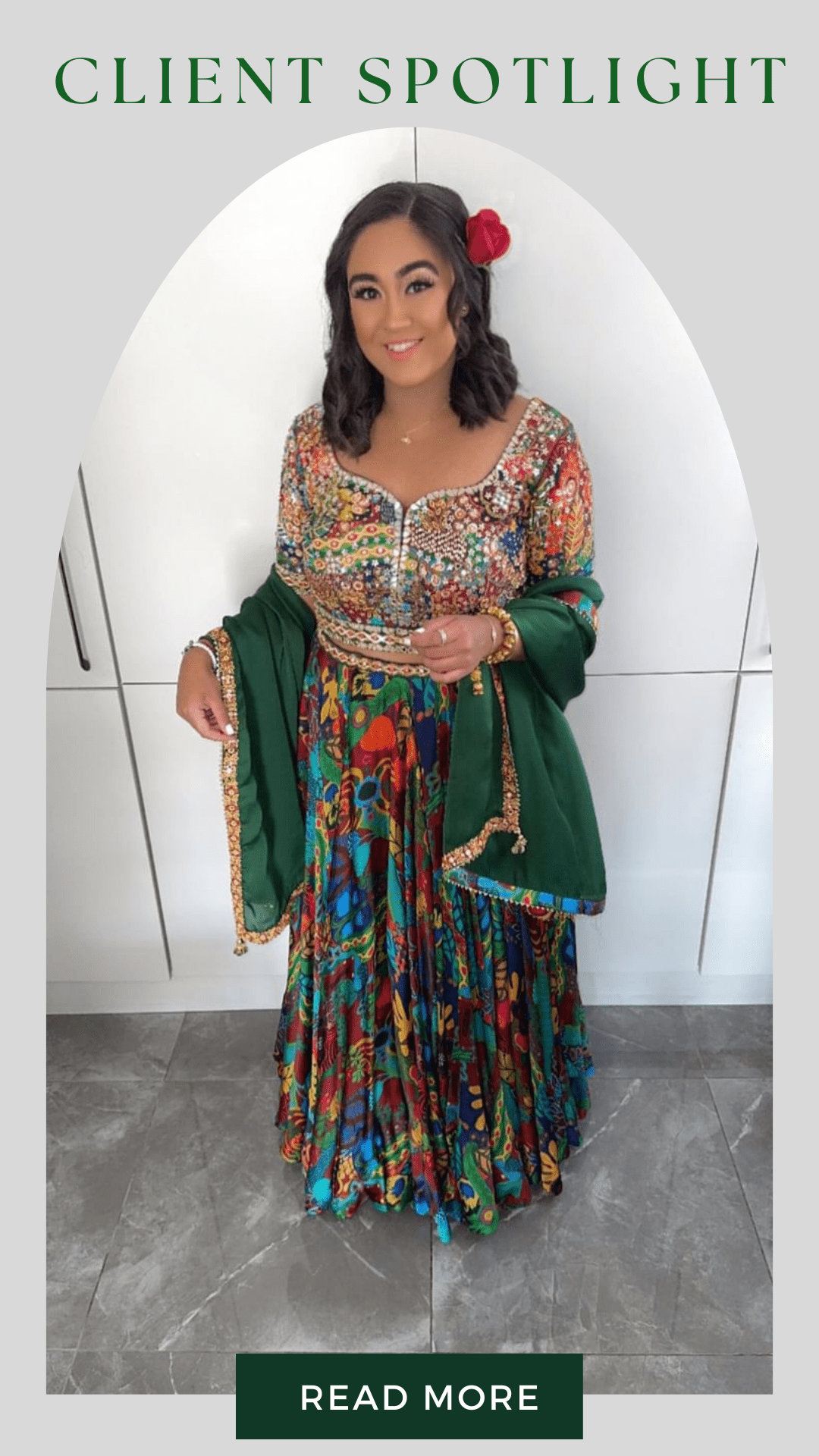 Client Spotlight: Gurpreet Shines in Stunning Fabilicious Lehengas - Fabilicious Fashion