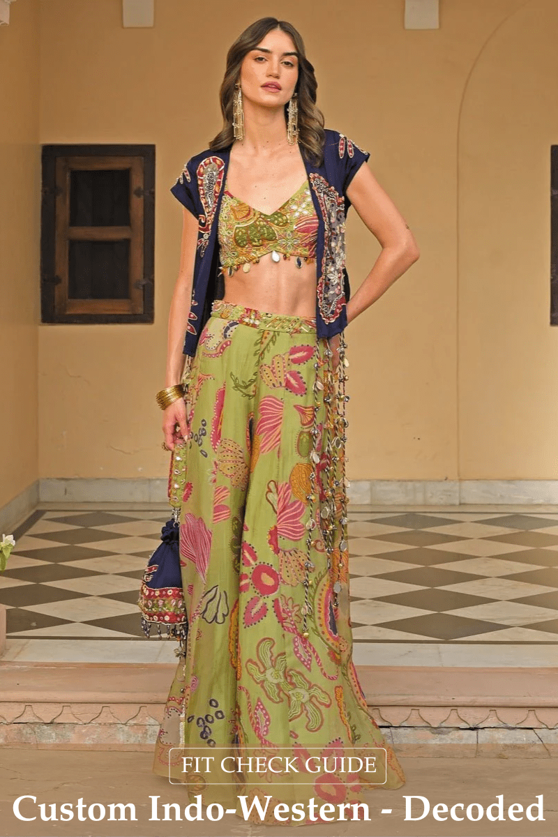 Custom indo western outfits — why fit changes everything - Fabilicious Fashion