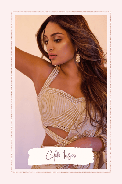 Dhanya Ramkumar’s Ivory Gold Saree Is Celeb Style Done Right