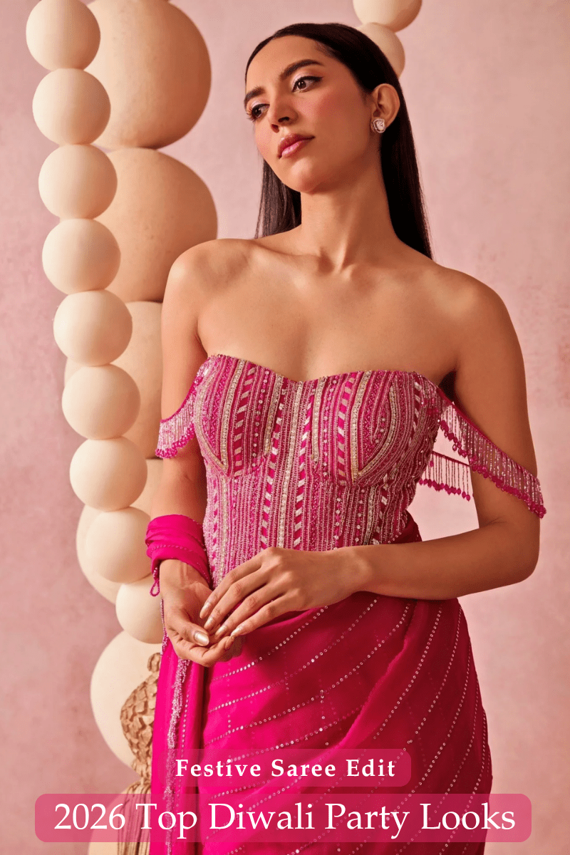 Diwali Party Saree Ideas for 2026 | Fabilicious Fashion - Fabilicious Fashion