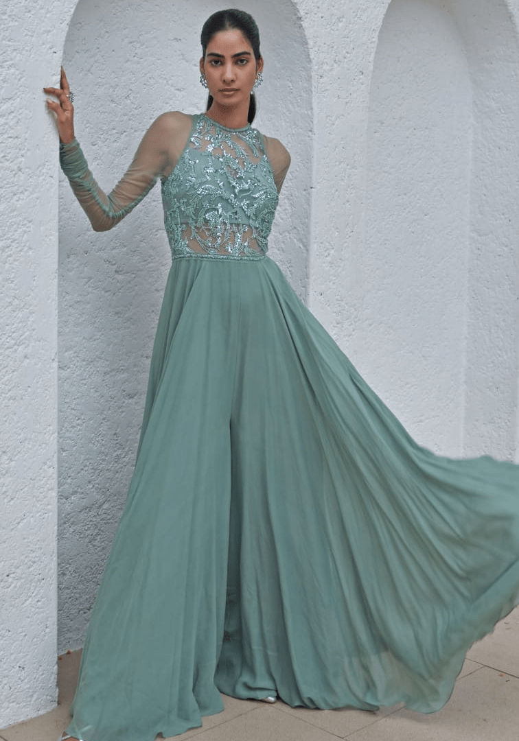 Embracing Modernity and Tradition: The Rise of Indo-Western Gowns in Indian Bridal Fashion - Fabilicious Fashion