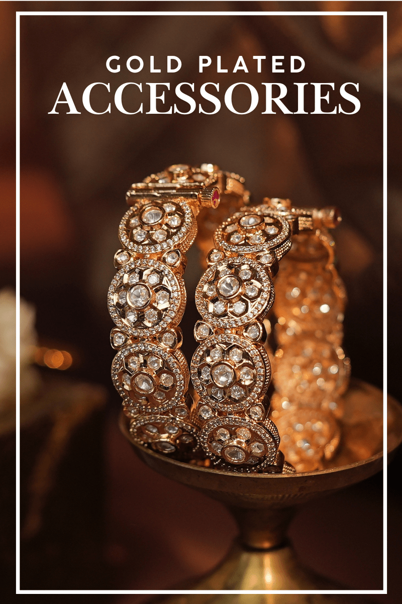 Gold-Plated Jewelry Trends: Elevate Your Ethnic Look in 2025 - Fabilicious Fashion