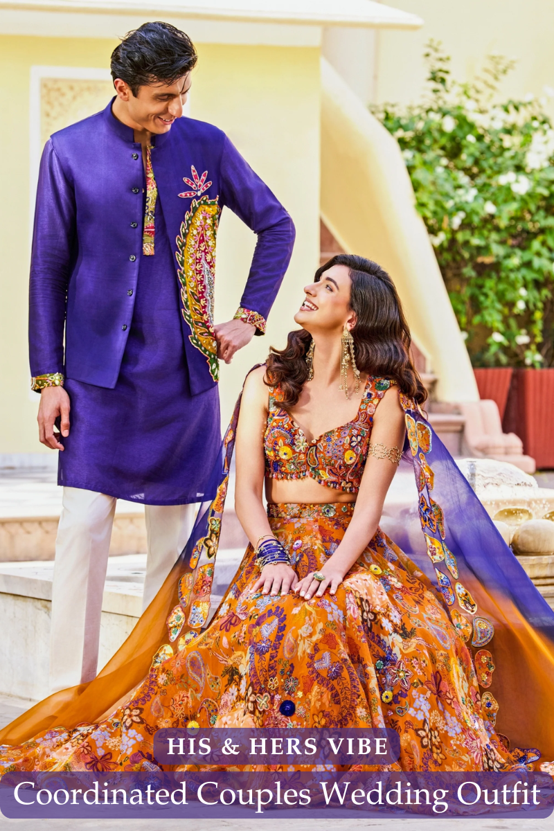 His and Hers: Coordinated Wedding Outfits - Fabilicious Fashion