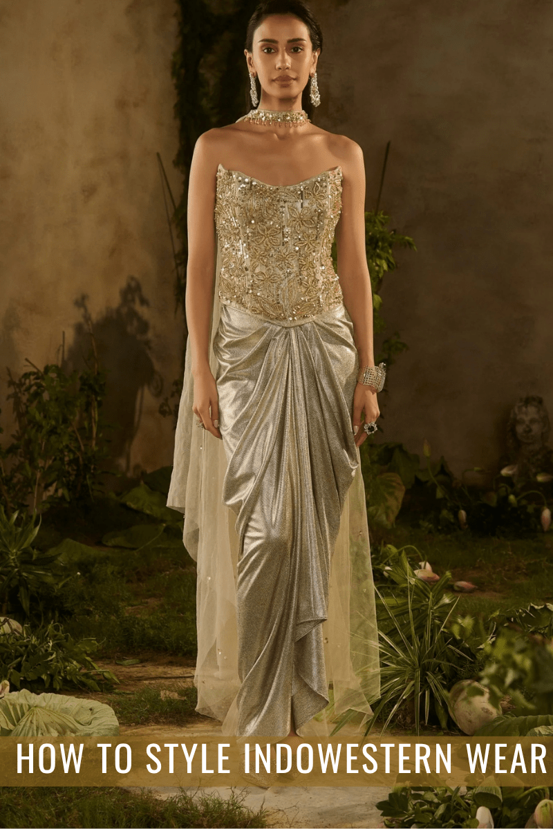 How to Style Indowestern Wear for Weddings - Fabilicious Fashion