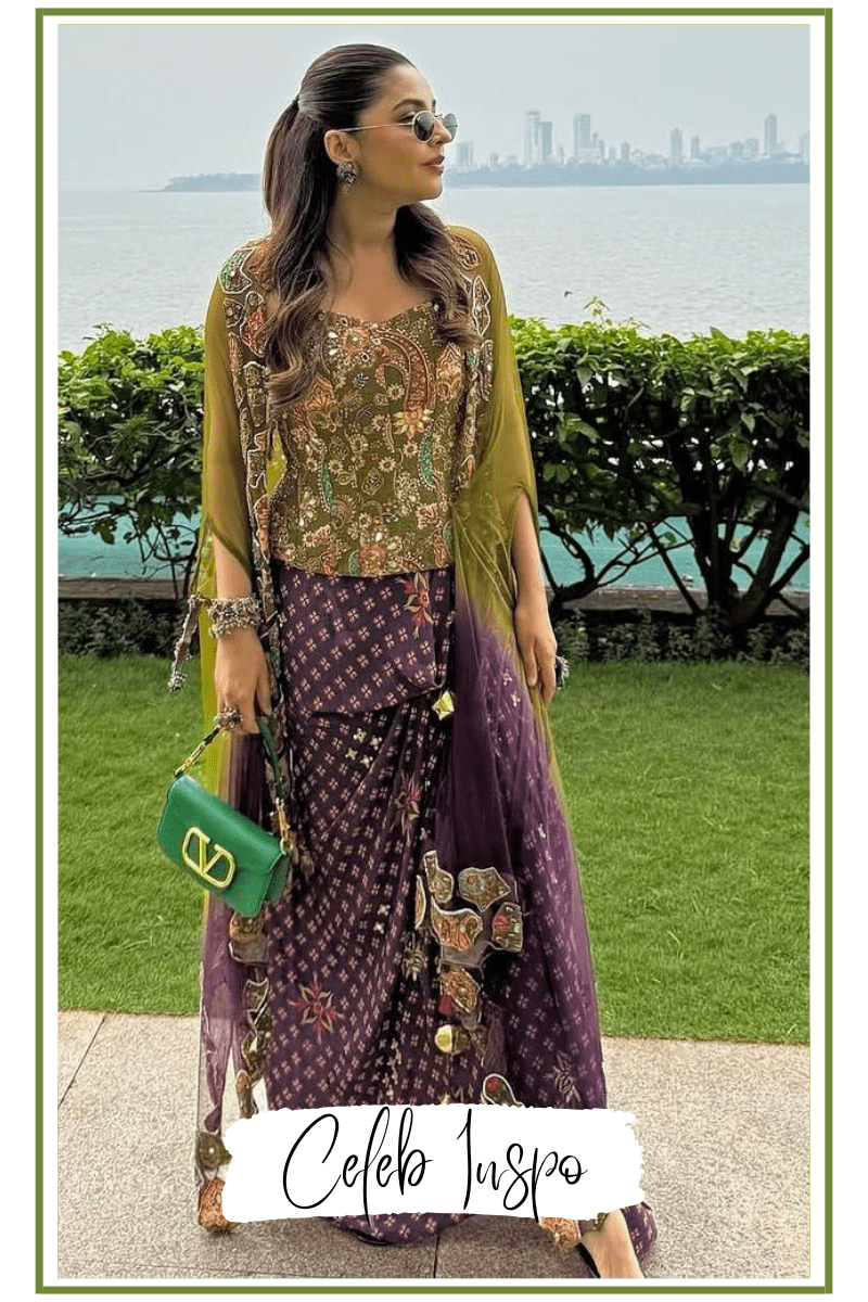 Isha Multani in Juhi Bengani — Corset Lehenga Energy for Cocktail Nights - Fabilicious Fashion