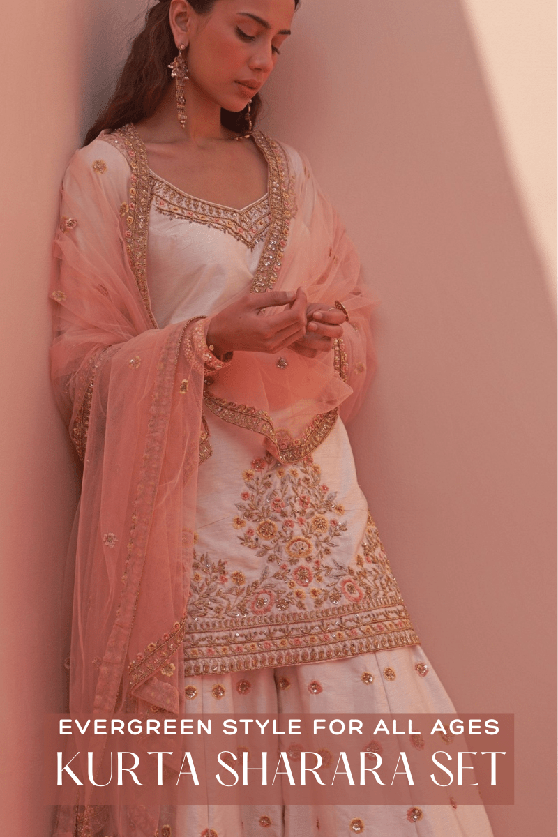 Kurta Sharara Sets: The Perfect Wedding Outfit for All Ages and Sizes - Fabilicious Fashion