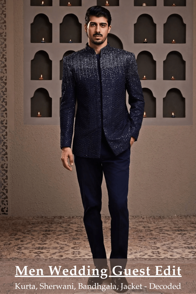 Kurta vs Sherwani vs Bandhgala vs Nehru Jacket: What's the Difference? - Fabilicious Fashion