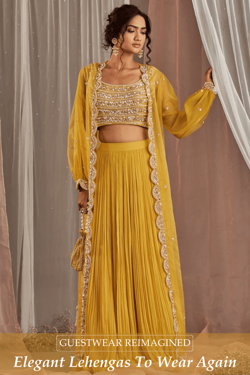 Lehenga for Wedding Guest: Elegant, Comfortable & Rewearable Styles - Fabilicious Fashion