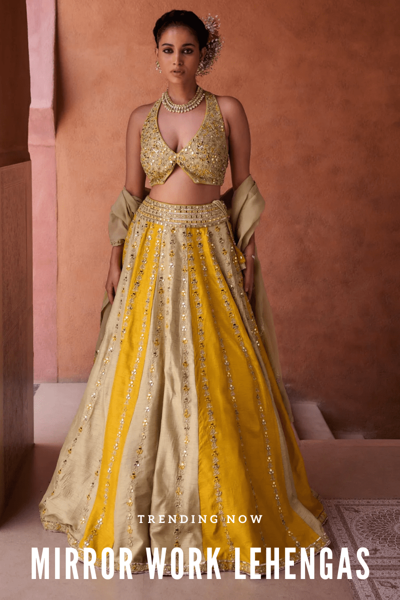 Mirror-Work Lehengas: Tradition Meets Modernity | Fabilicious - Fabilicious Fashion