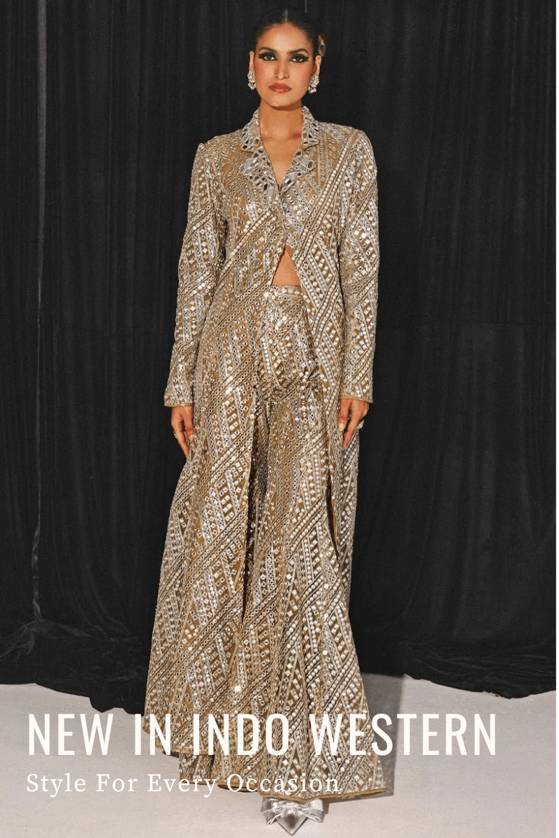 Modern Meets Ethnic: New Indo-Western Outfits for 2025 Celebrations - Fabilicious Fashion