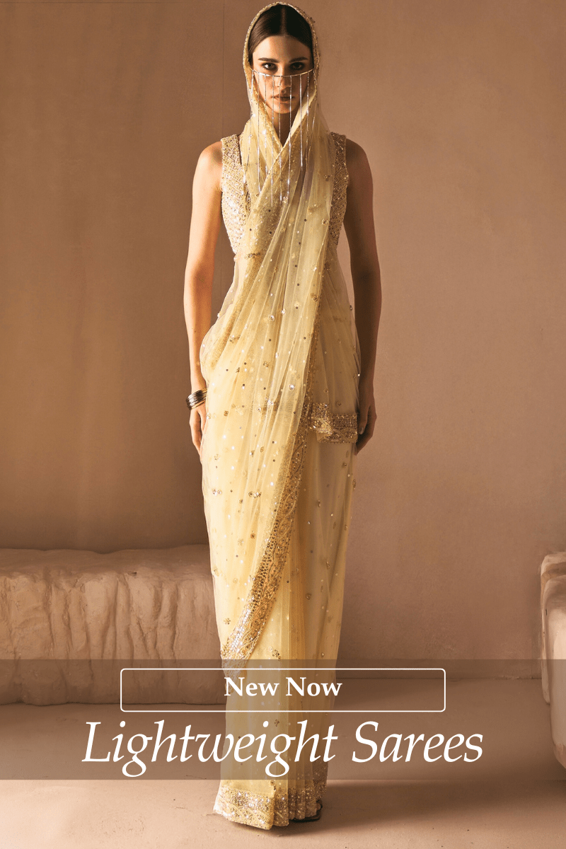 New In: Lightweight Sarees for Wedding Guests For Grace & Comfort - Fabilicious Fashion