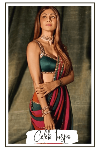 Shilpa Shetty in Vani Vats Saree