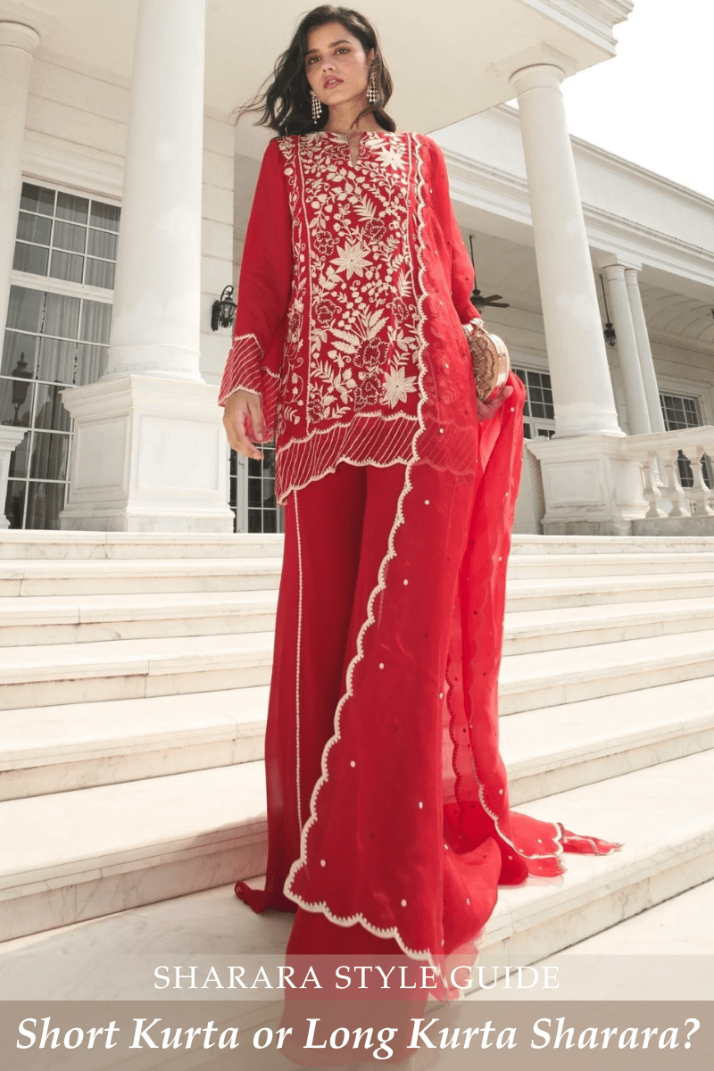 Short Kurta Sharara vs Long Kurta Sharara: Best Style Guide - Fabilicious Fashion