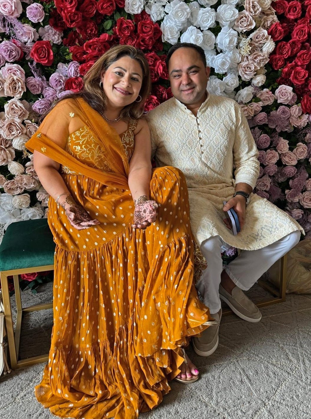 Sonali Choksi’s Wedding Looks from Orlando - Fabilicious Fashion