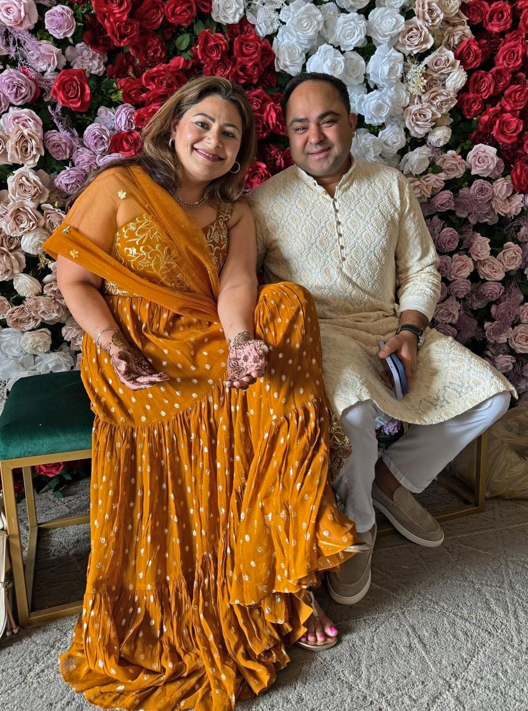 Sonali Choksi’s Wedding Looks from Orlando - Fabilicious Fashion