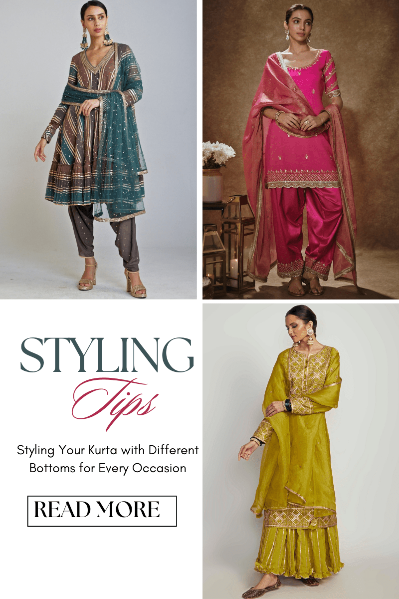 Styling Your Kurta with Different Bottoms for Every Occasion - Fabilicious Fashion