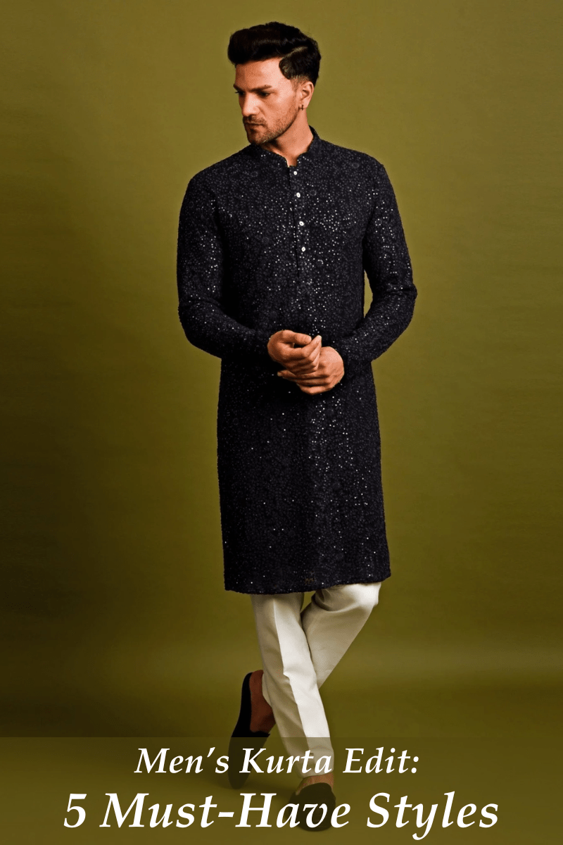 The Essential Men’s Kurta Collection: 5 Styles Every Man Should Own - Fabilicious Fashion