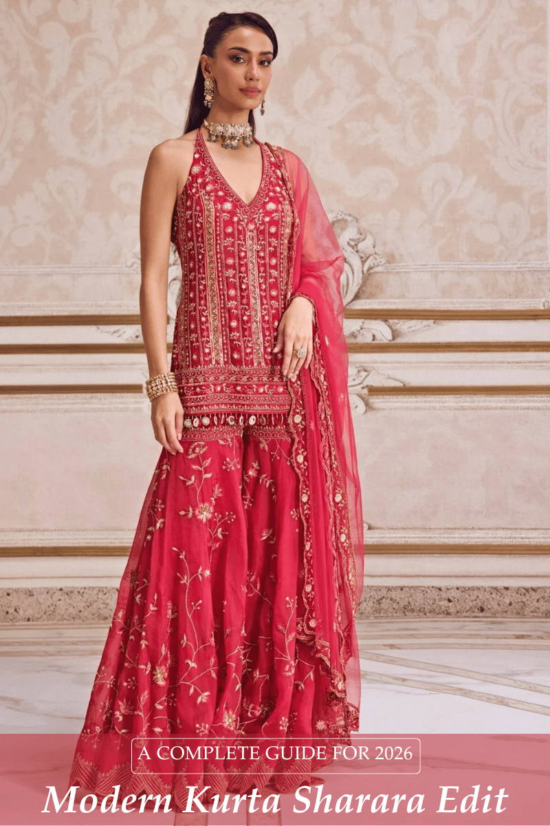 The Modern Kurta Sharara: A Complete Style Guide for 2026 - Fabilicious Fashion