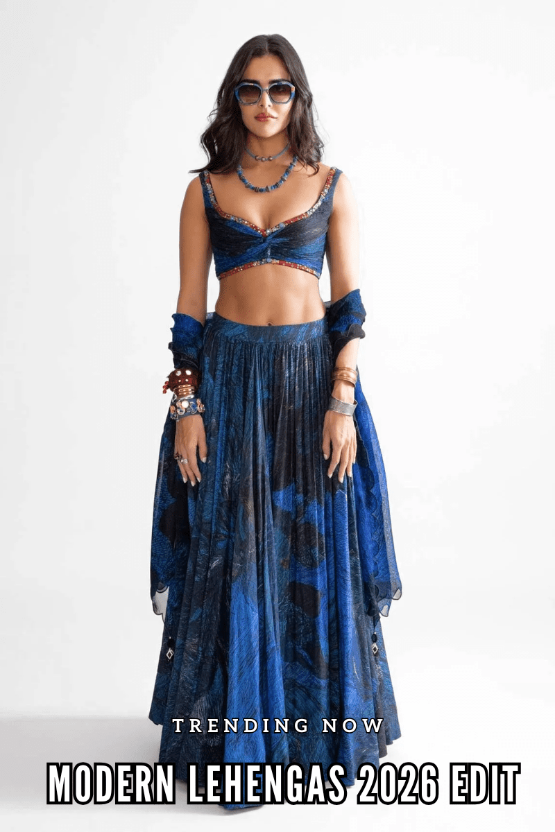 The Modern Lehenga in 2026: Silhouettes, Fabrics & Styling Explained - Fabilicious Fashion